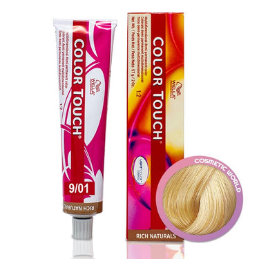 WELLA - COLOR TOUCH_Color Touch 9/01 Very Light Blonde/Natural Ash_Cosmetic World